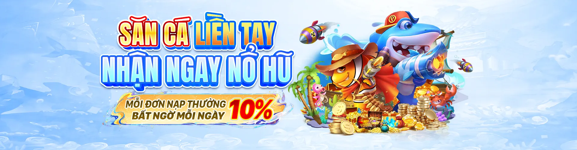 Thế giới bắn cá king52 login đầy màu sắc với nhiều loài cá và kho báu